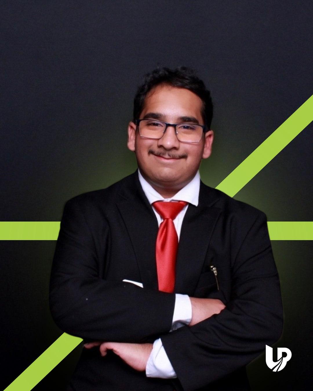 Hasham Ahmad, founder of UPrep